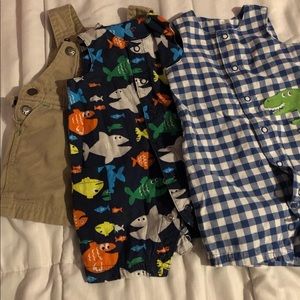 Baby boy clothes/ one pieces